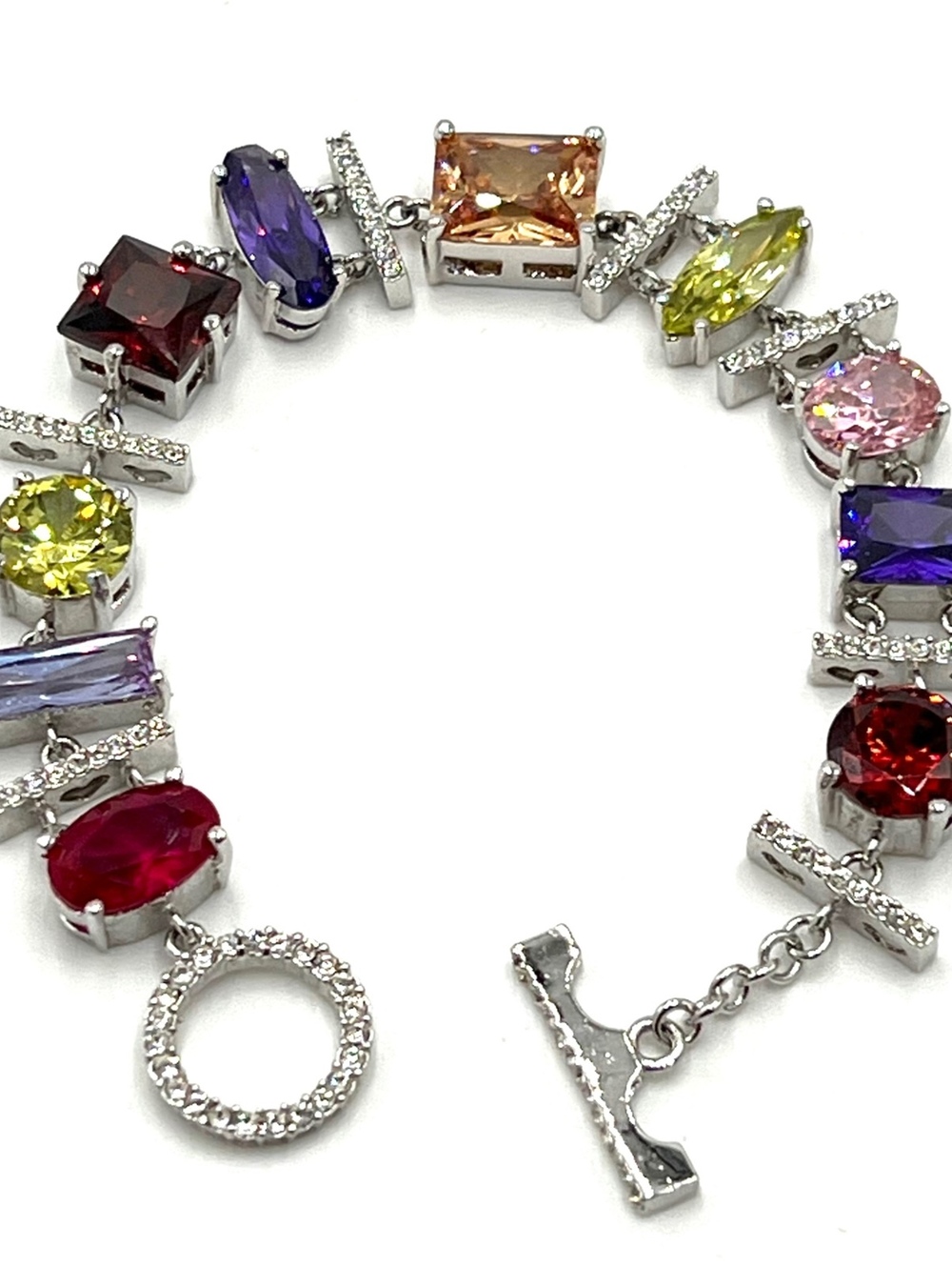 Park Lane Runway Center Stage Multi-Stone Tennis Bracelet